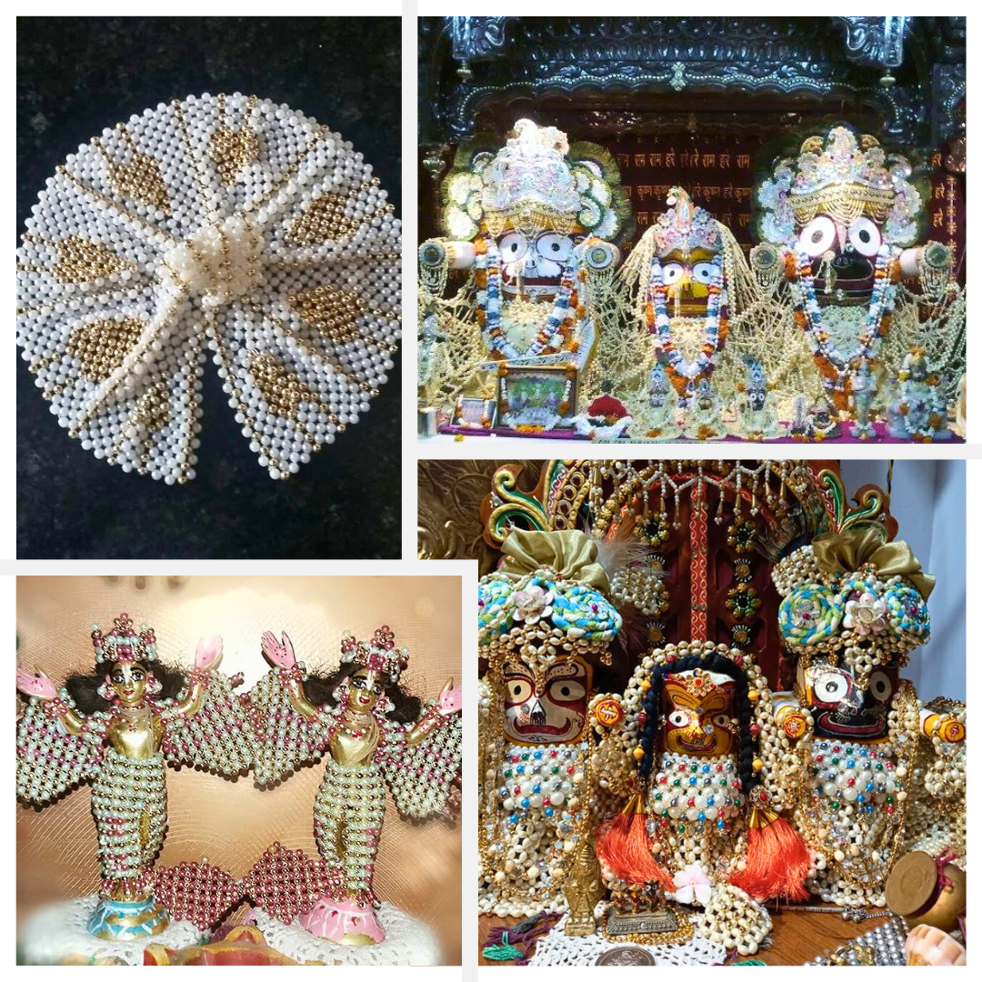 Pearl Dress And Ornaments