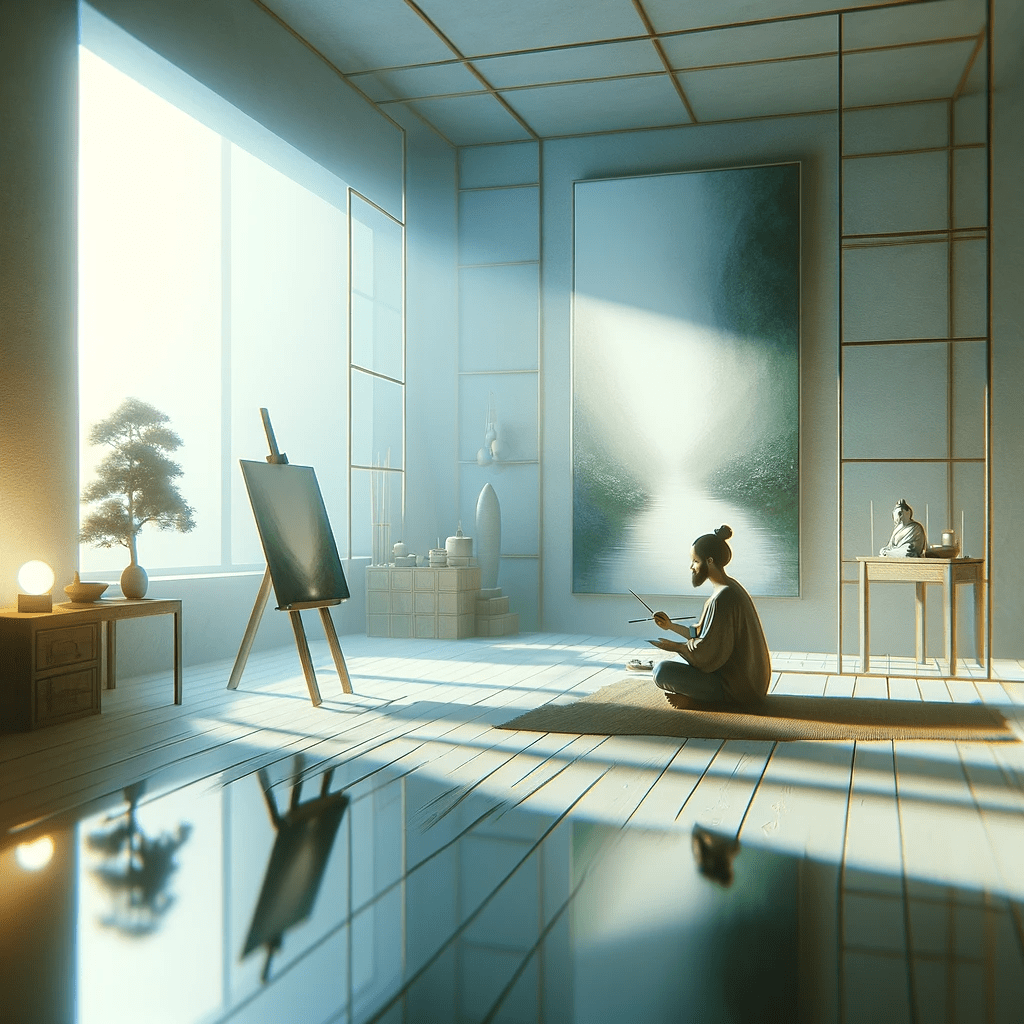 Art as a Form of Meditation The Creative Path to Inner Stillness-min